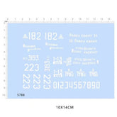 1/35 Byelorussian Front Russia T34-85 Soviet medium Tank White Water Slide Decal 07FC0E-D4 - KOEEK