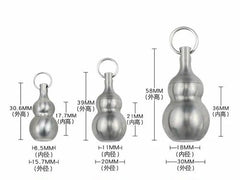 Outdoor Titanium Keychain Waterproof Box Sealed Tank Pendant EDC Survival Tool 07FC0E-D4 - KOEEK