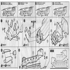 1/72 Chinook HC Mk.1 CH-47D transport Helicopter RAF Markings Water Slide Decal 07FC0E-D4 - KOEEK