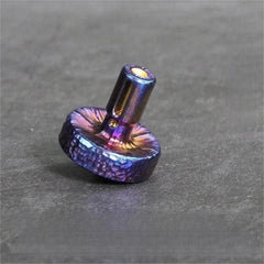 Hand-Carved Titanium Spinning Top Desktop Fidget Toy Spinner Gyro Gyroscope EDC 07FC0E-D4 - KOEEK