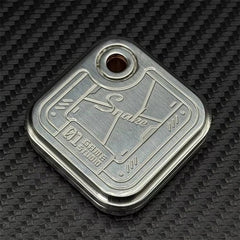 Maze Side-Push Fidget Slider Stylish Stainless Steel Mechanical Fidget EDC Toys 07FC0E-D4 - KOEEK