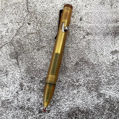 PEI Polyetherimide Titanium Bolt Action Pen Signature Writing BallpointPenEDC 07FC0E-D4 - KOEEK