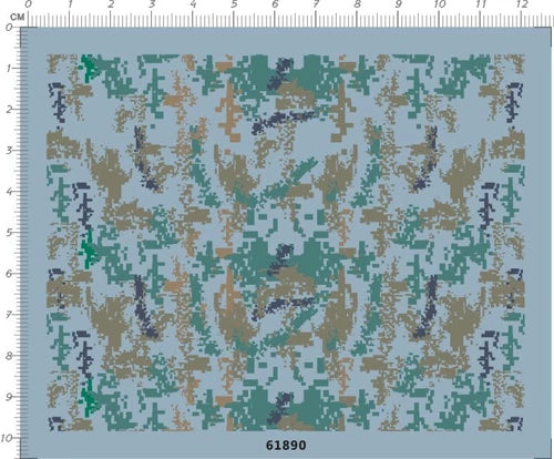 Detail Up Desert forest Digital Camouflage Military Model Kit Water Slide Decal 07FC0E-D4 - KOEEK