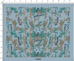 Detail Up Desert forest Digital Camouflage Military Model Kit Water Slide Decal 07FC0E-D4 - KOEEK