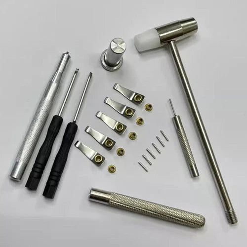 A Set of Repair Tools + Replacement Parts for Zippo Lighter Multiple Versions 07FC0E-D4 - KOEEK