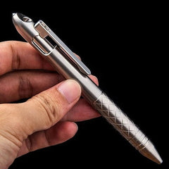 Titanium Pocket Ball Pen Office Signature Writing Pen Outdoor EDC Portable Pen 07FC0E-D4 - KOEEK
