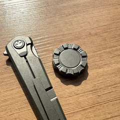Titanium Push Card Haptic Fidget PaPa Coins Clicker Stress relief Fidget Toys 07FC0E-D4 - KOEEK