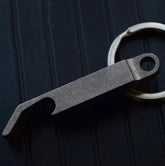 Large Size Titanium Alloy Bottle Opener Keychain Pendant Multi EDC with Key Ring EDC - KOEEK