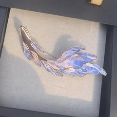 Big Fish Begonia Style Brooch Pin Chinese Art Gift 07FC0E-D4 - KOEEK
