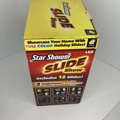 Star Shower Slide Show Christmas & Halloween LED Light Projector 12 Slides STAR SHOWER - KOEEK