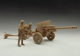3D Printed 1/72 Soviet 76mm anti-tank gun 3NC3 + 3-person Model Unpainted 07FC0E-D4 - KOEEK