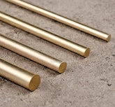 10 Pcs Brass Rod Pins 4" Length Knife Handle Pin Rivets 2/3/4/5/6/8mm Diameter 07FC0E-D4 - KOEEK
