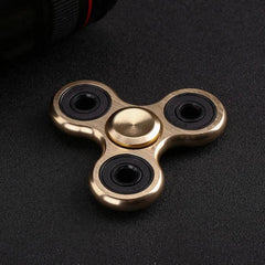Three-wheel Fidget Alloy Finger Rotating Pressure Hand Table Toy EDC Adhd Autism 07FC0E-D4 - KOEEK