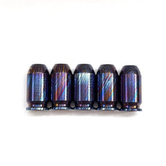 EDC Titanium Damascus Parachute Cord DIY Bead Necklace Keychain Pendant Lanyard 07FC0E-D4 - KOEEK