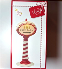 Lenox Treasured Traditions Tree Farm Light-Up Sign Christmas Decor NIB LENOX - KOEEK