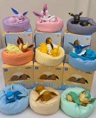 Authentic Pokemon Eevee sleeping position Series Blind Box Toy Figure HOT 07FC0E-D4 - KOEEK