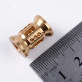 1PC Brass Knife Lanyard Bead Paracord Necklace Pendant Bracelet Making Bead EDC 07FC0E-D4 - KOEEK