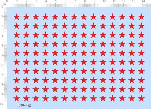 Universal China Russia CCCP Red Star Markings Tank Aircraft Water Slide Decal 07FC0E-D4 - KOEEK