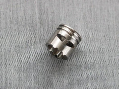 Titanium Knife Lanyard Bead Paracord Keychain Pendant Zip Pull EDC Accessories 07FC0E-D4 - KOEEK