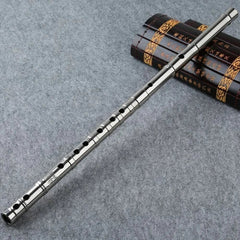 Kung Fu Di Zi Titanium Profession Flute Chinese Traditional Musical Instrument 07FC0E-D4 - KOEEK