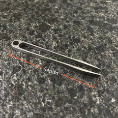 EDC Outdoor TC4 Titanium Alloy Waterproof Container Box Pendant Tweezers PTE-20 07FC0E-D4 - KOEEK