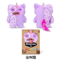 In Stock Authentic Fuggler Fugglercorns Unicorn Screech Plush Toy Doll 07FC0E-D4 - KOEEK