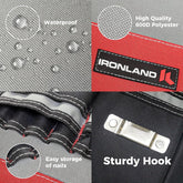 new IRONLAND Bucket Tool Organizer Fit 3.5-5 Gallon Bucket, 51 Medium, Red IRONLAND - KOEEK