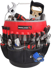 new IRONLAND Bucket Tool Organizer Fit 3.5-5 Gallon Bucket, 51 Medium, Red IRONLAND - KOEEK