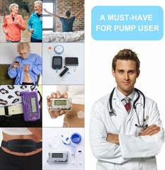 new Insulin Pump Belt, Holder Compatible with Tandem t:Slim/t:Slim... 07FC0E-D4 - KOEEK