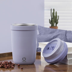 Nurnesy 350ml Electric Self-Stirring Coffee Mug - Rechargeable Waterproof Magnetic Mixing Cup KOEEK - KOEEK