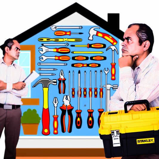 Never ask for help. Maintenance experts must experience the Stanley 45-piece home tool box set.