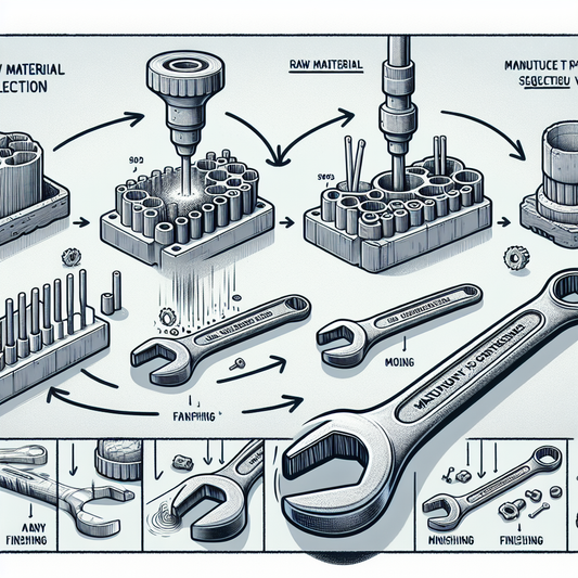 How a wrench is made, you may not have seen it after using it for more than ten years