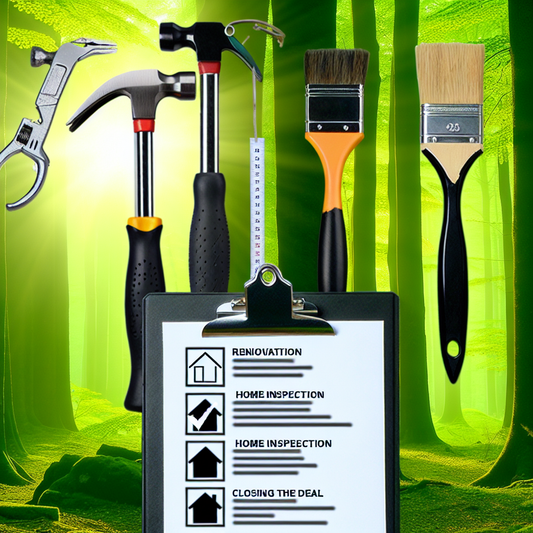 Green Forest Tools: Keep these 3 steps in mind during renovation and home inspection, and you can easily close the home!