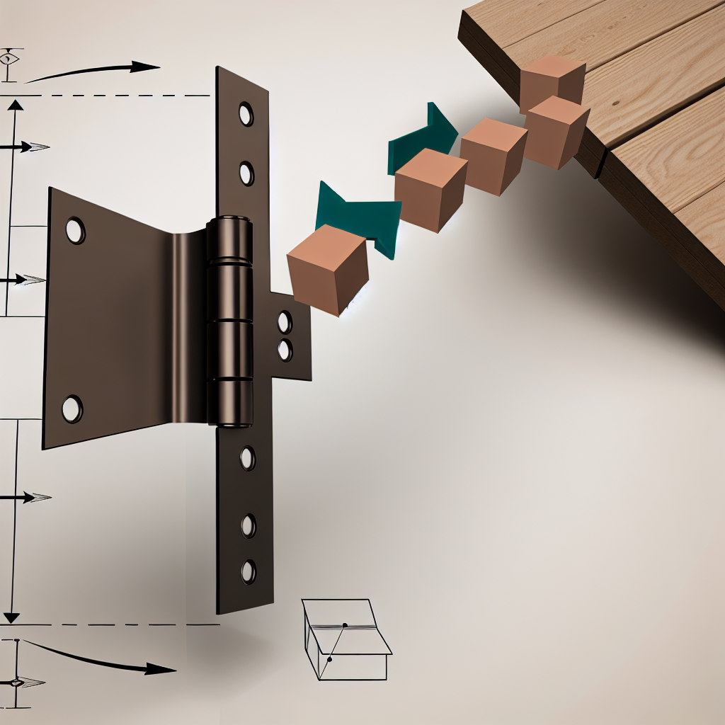 What is the load-bearing capacity of hinges related to?