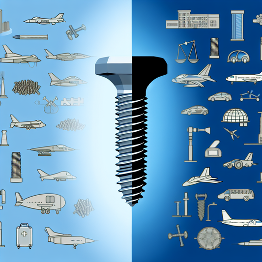 Advantages and applications of titanium alloy screws