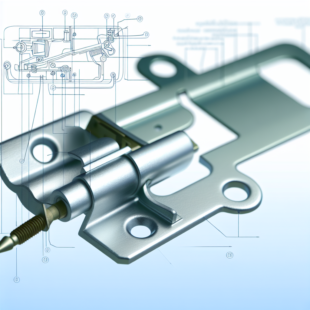 What is the function of the latch?