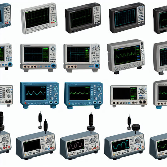 What brands of oscilloscopes are there?