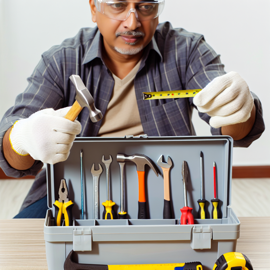 A must-have home toolbox for men, practical first (commonly used tools)