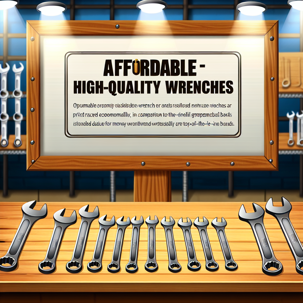 Good quality wrenches that are as cheap as high-end first-tier brands. Do you have any recommendations?