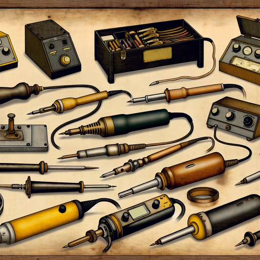 Some famous brands in the history of soldering irons and soldering stations