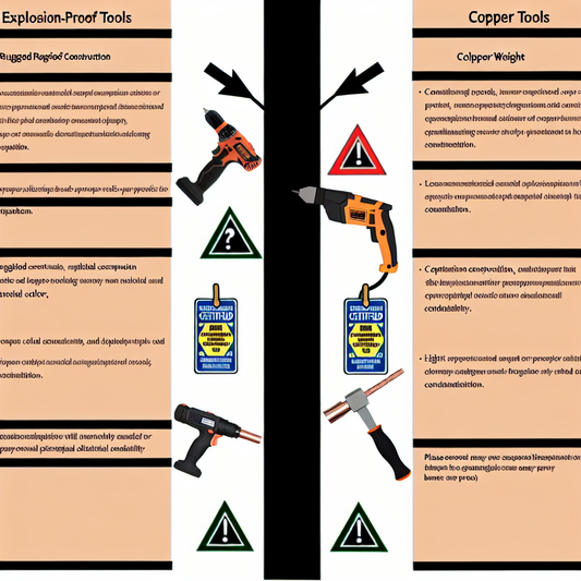 What is the difference between explosion-proof tools and copper tools?