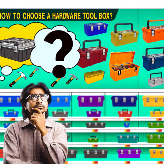 How to choose a hardware tool box?