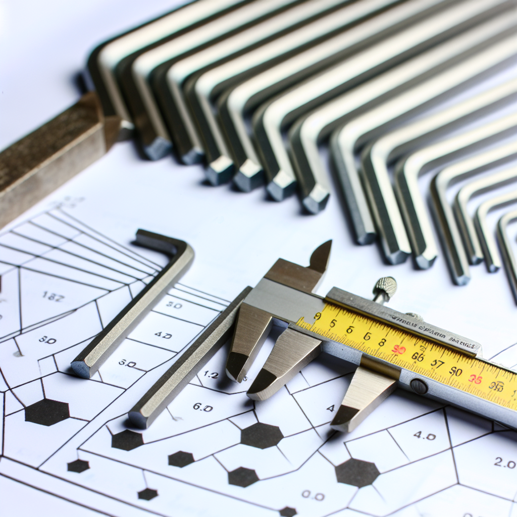 How are the specifications of an Allen wrench distinguished?