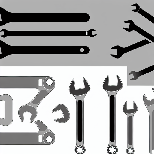 Commonly used wrench tools