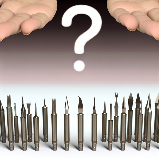 There are too many types of soldering iron tips, how to choose the right one!