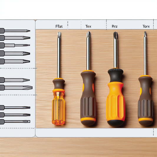 What types of screwdrivers are there?