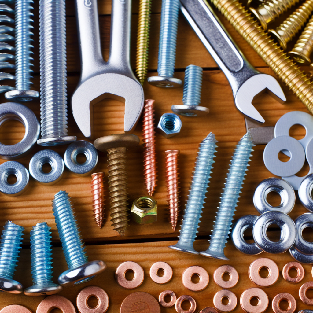 What are the common hardware materials?