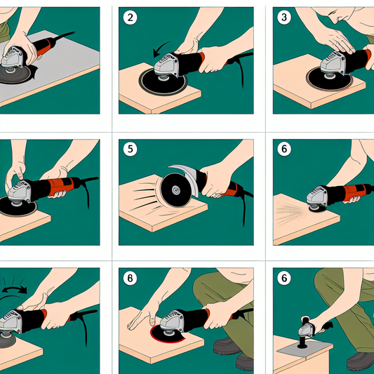 Tools | How to use an angle grinder? Cutting, grinding, polishing