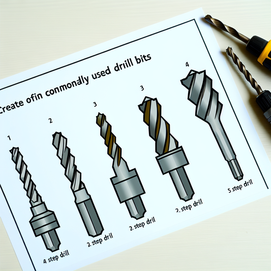 You may have heard of it, but you may not have used it. Let’s take a look at 5 commonly used drill bits. The shape of the step drill is really unique.