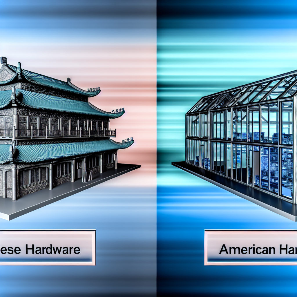 The difference between Chinese hardware and American hardware.